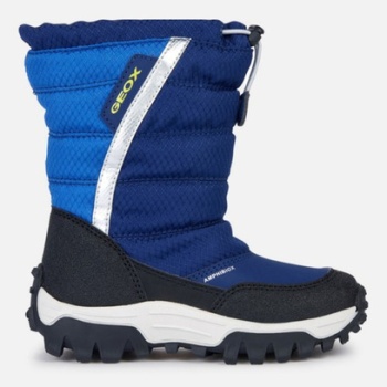 geox himalaya b abx kids snow boots blue σε προσφορά