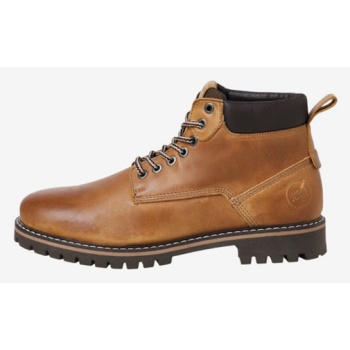 jack & jones queens ankle boots brown