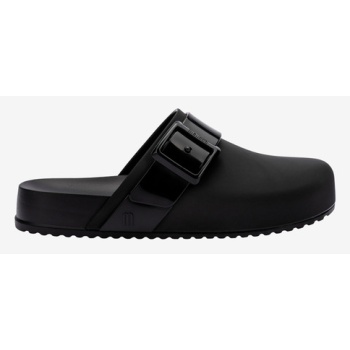 melissa cozy clog slippers black