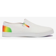  toms unity canvas slip on white