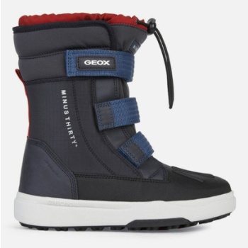 geox bunshee pg b a kids snow boots blue σε προσφορά