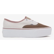  vans authentic stackform sneakers brown