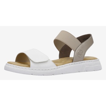 rieker sandals white