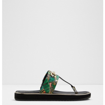 aldo deverena flip-flops green σε προσφορά