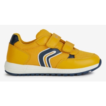 geox alben kids sneakers yellow σε προσφορά