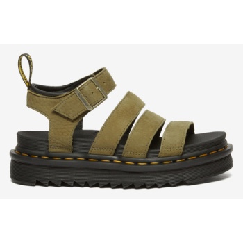 dr. martens blaire sandals green