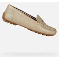  geox kosmopolis moccasins gold