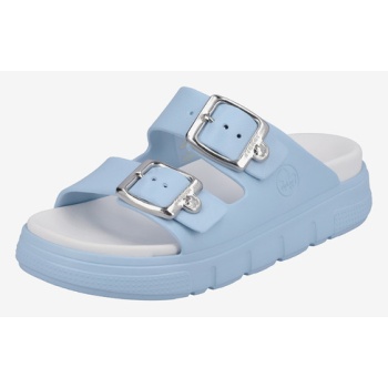 rieker slippers blue