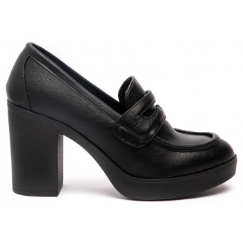 γυναικείο loafers με τακούνι μαύρο σε προσφορά