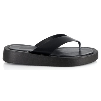 γυναικείο flatform διχάλα black σε προσφορά