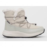  μπότες χιονιού cmp sheratan wmn snow boots wp χρώμα: κρεμ