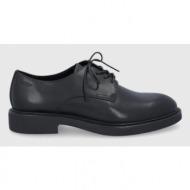  δερμάτινα κλειστά παπούτσια vagabond alex m ανδρικά, χρώμα: μαύρο