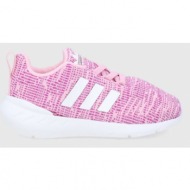  παιδικά παπούτσια adidas originals swift run χρώμα: ροζ