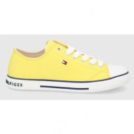  παιδικά πάνινα παπούτσια tommy hilfiger χρώμα: κίτρινο