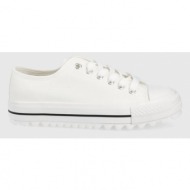  πάνινα παπούτσια answear lab γυναικεία, χρώμα: άσπρο