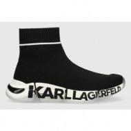  αθλητικά karl lagerfeld quadra χρώμα: μαύρο