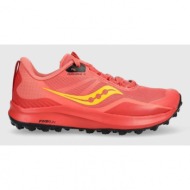  παπούτσια για τρέξιμο saucony peregrine 12 χρώμα: κόκκινο