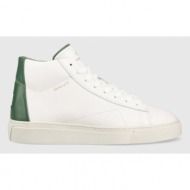  δερμάτινα αθλητικά παπούτσια gant mc julien χρώμα: άσπρο