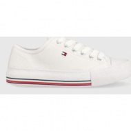  παιδικά πάνινα παπούτσια tommy hilfiger χρώμα: άσπρο