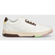 δερμάτινα αθλητικά παπούτσια tommy hilfiger th basket best χρώμα: άσπρο, fm0fm04538