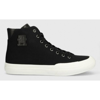 πάνινα παπούτσια tommy hilfiger th hi