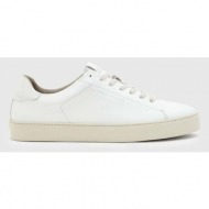  δερμάτινα αθλητικά παπούτσια allsaints klip χρώμα: άσπρο, mz0039a