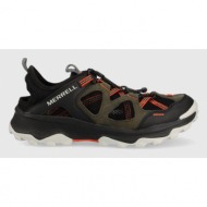  υποδήματα merrell speed strike χρώμα: πράσινο