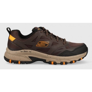 υποδήματα skechers hillcrest χρώμα καφέ