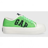  παιδικά πάνινα παπούτσια gap χρώμα: πράσινο