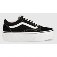  πάνινα παπούτσια vans old skool χρώμα: μαύρο