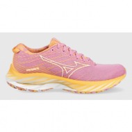  παπούτσια για τρέξιμο mizuno wave rider 26 x rody χρώμα: ροζ
