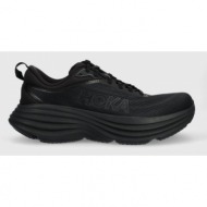  παπούτσια για τρέξιμο hoka one one bondi 8 , χρώμα: μαύρο