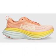  παπούτσια για τρέξιμο hoka one one bondi 8 , χρώμα: πορτοκαλί