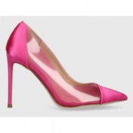  ψηλοτάκουνα παπούτσια steve madden voiced χρώμα: ροζ, sm11002262