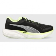  παπούτσια για τρέξιμο puma deviate nitro 2 run 75 χρώμα: μαύρο