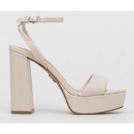  σανδάλια steve madden lessa χρώμα: μπεζ, sm11001631