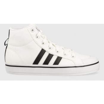 πάνινα παπούτσια adidas χρώμα άσπρο