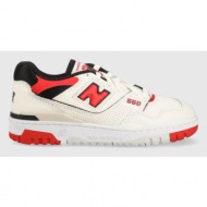  δερμάτινα αθλητικά παπούτσια new balance bb550vtb χρώμα: μπεζ