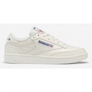  δερμάτινα αθλητικά παπούτσια reebok classic club c 85 χρώμα: άσπρο