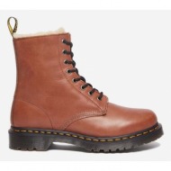  δερμάτινες μπότες dr. martens dr. martens serana 27782225 γυναικεία, χρώμα: καφέ