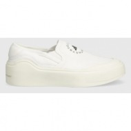  πάνινα παπούτσια adidas by stella mccartney χρώμα: άσπρο