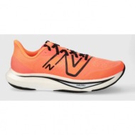 παπούτσια για τρέξιμο new balance fuelcell rebel v3 χρώμα: πορτοκαλί