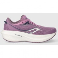  παπούτσια για τρέξιμο saucony triumph 21 χρώμα: μοβ