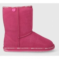  μπότες χιονιού σουέτ για παιδιά emu australia barbie? wallaby lo χρώμα: ροζ