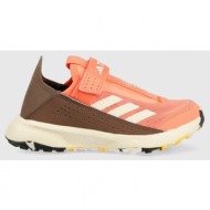  παιδικά αθλητικά παπούτσια adidas terrex terrex voyager 21 s χρώμα: πορτοκαλί