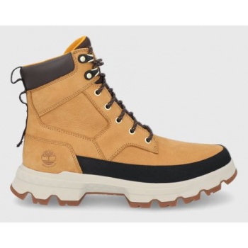 δερμάτινες μπότες πεζοπορίας timberland