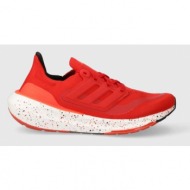  παπούτσια για τρέξιμο adidas performance ultraboost light χρώμα: κόκκινο