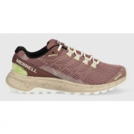  παπούτσια για τρέξιμο merrell fly strike χρώμα: μοβ