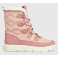  μπότες χιονιού helly hansen χρώμα: ροζ