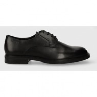  δερμάτινα κλειστά παπούτσια vagabond shoemakers andrew χρώμα: μαύρο, 5568.001.20